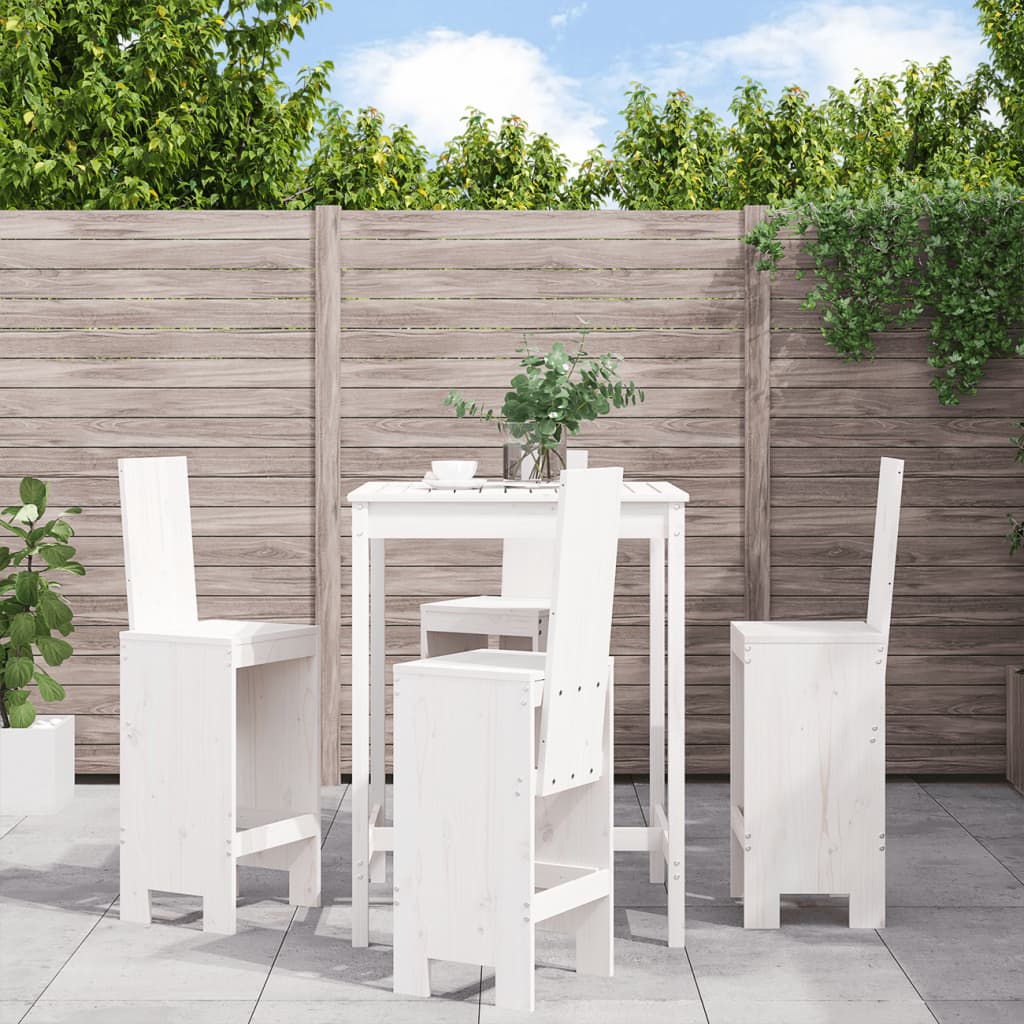 5-Tlg. Gartenbar-Set Massivholz Douglasie