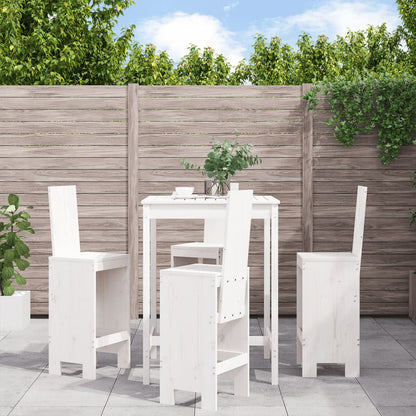 5-Tlg. Gartenbar-Set Massivholz Douglasie