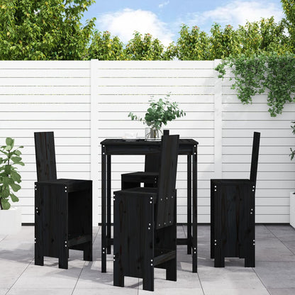 5-Tlg. Gartenbar-Set Massivholz Douglasie