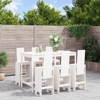 7-Tlg. Gartenbar-Set Massivholz Douglasie