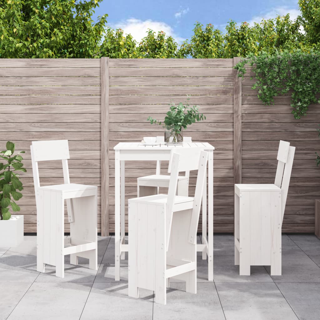 5-Tlg. Gartenbar-Set Massivholz Douglasie