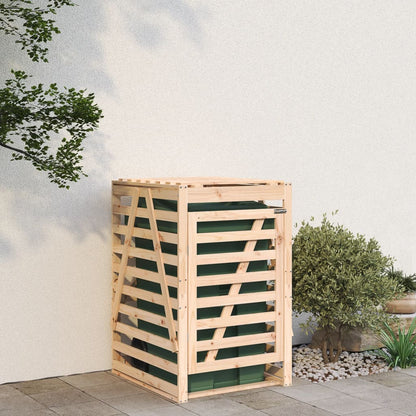 Erweiterung Für Mülltonnenbox Honigbraun Massivholz Kiefer
