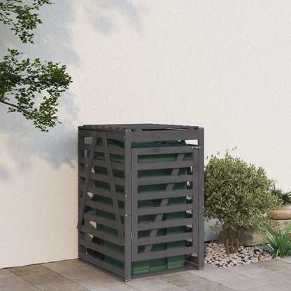 Erweiterung Für Mülltonnenbox Honigbraun Massivholz Kiefer