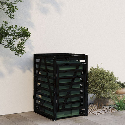 Erweiterung Für Mülltonnenbox Honigbraun Massivholz Kiefer