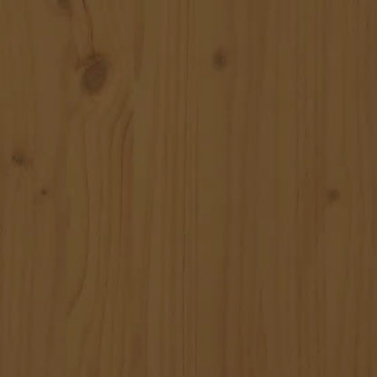 Erweiterung Für Mülltonnenbox Honigbraun Massivholz Kiefer