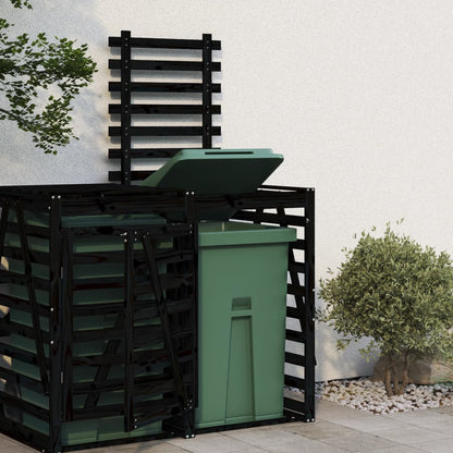 Erweiterung Für Mülltonnenbox Honigbraun Massivholz Kiefer