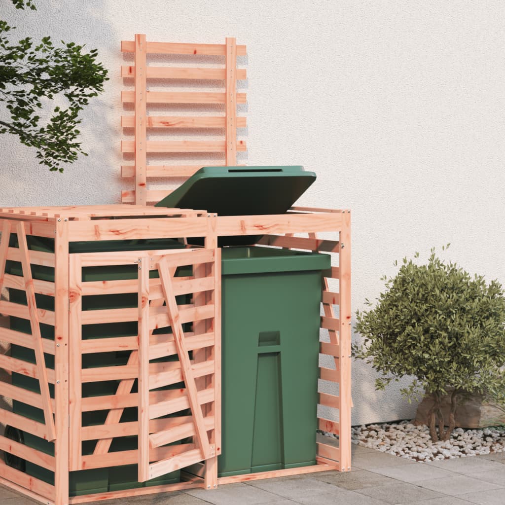 Erweiterung Für Mülltonnenbox Honigbraun Massivholz Kiefer