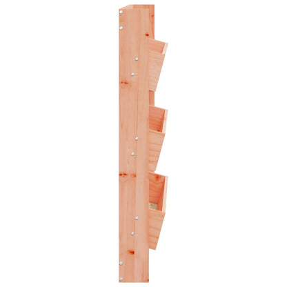 Wand-Pflanzkübel 3 Fächer 60X18,5X110 Cm Massivholz Douglasie
