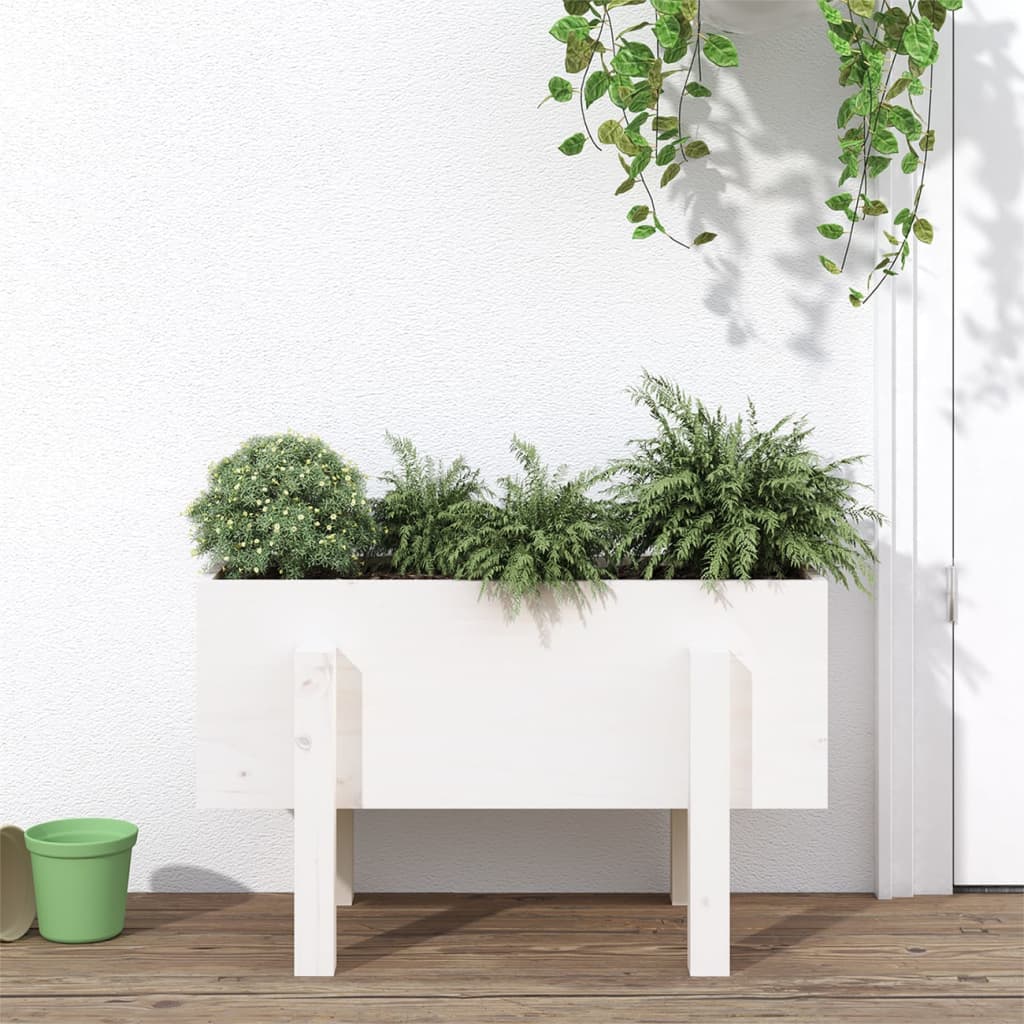 Hochbeet 101X30X38 Cm Massivholz Douglasie
