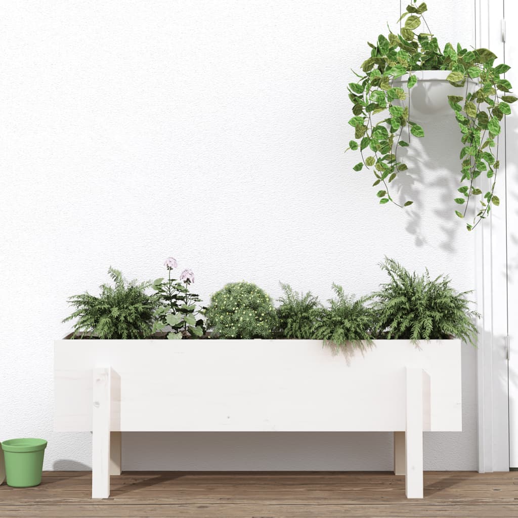 Hochbeet 101X30X38 Cm Massivholz Douglasie