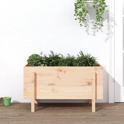 Hochbeet 101X30X38 Cm Massivholz Douglasie