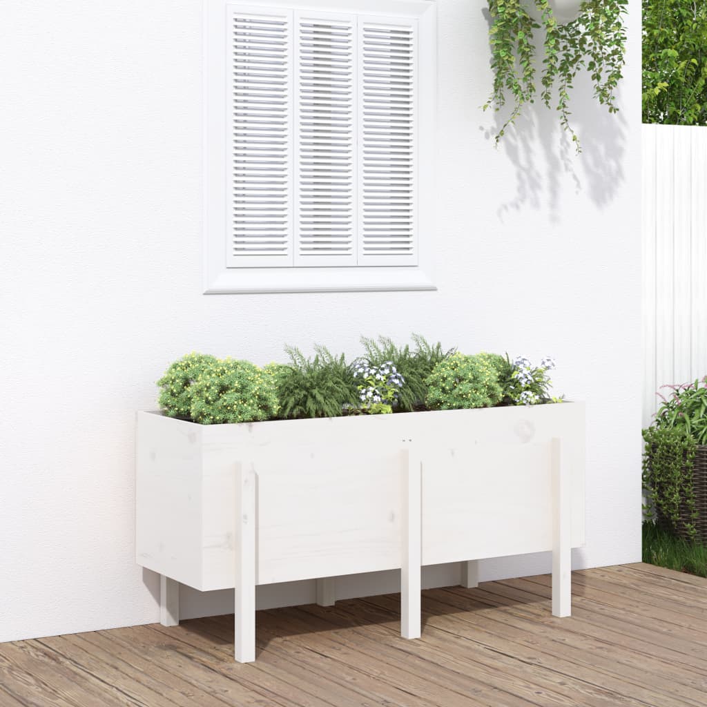 Hochbeet 101X30X38 Cm Massivholz Douglasie