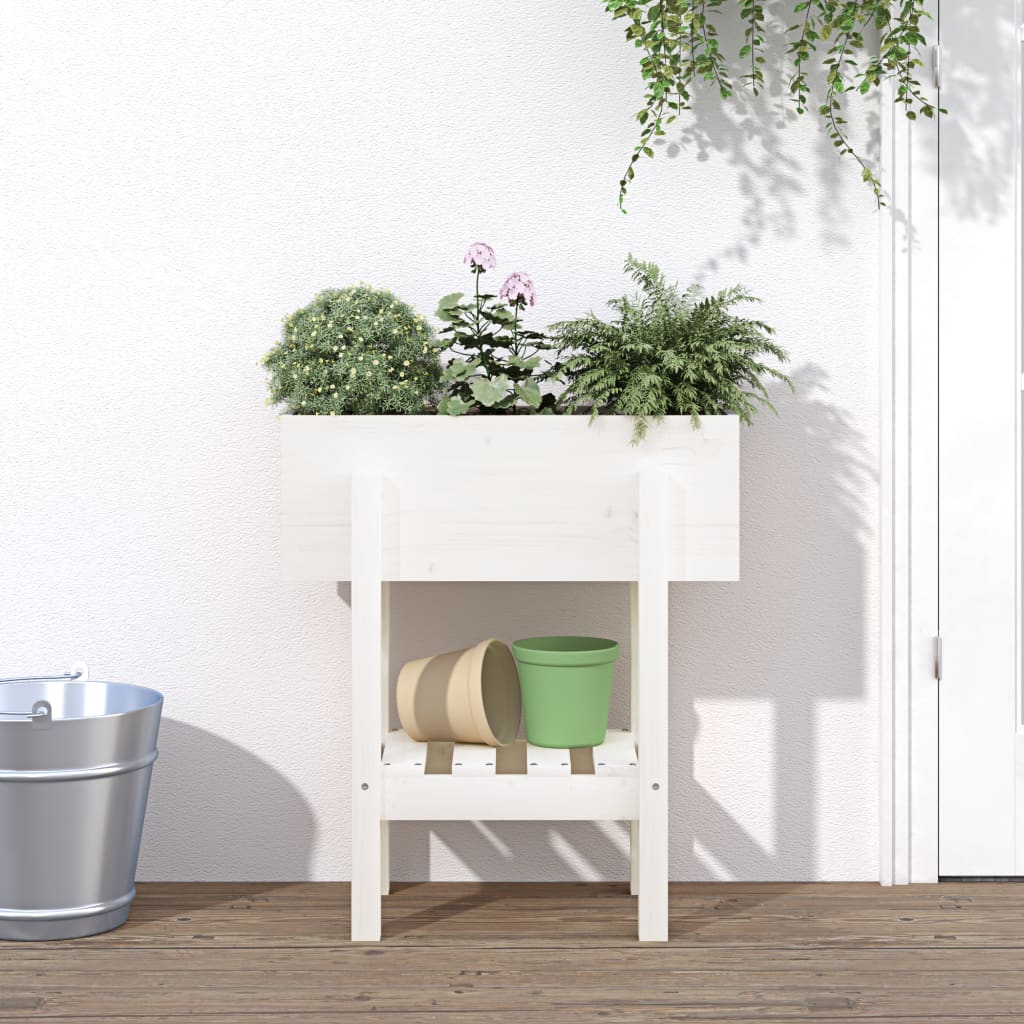 Hochbeet 101X30X69 Cm Massivholz Douglasie