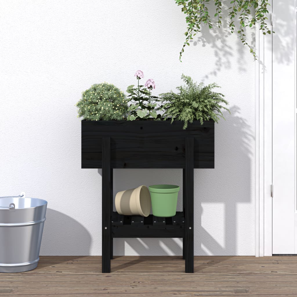 Hochbeet 101X30X69 Cm Massivholz Douglasie