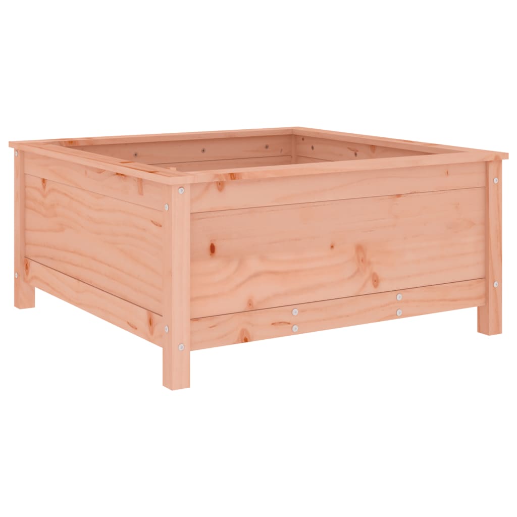 Pflanzkübel 82,5X82,5X39 Cm Massivholz Douglasie