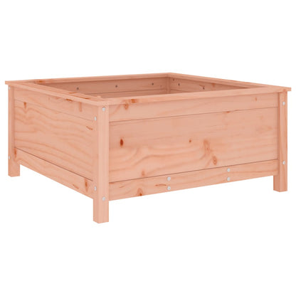 Pflanzkübel 82,5X82,5X39 Cm Massivholz Douglasie