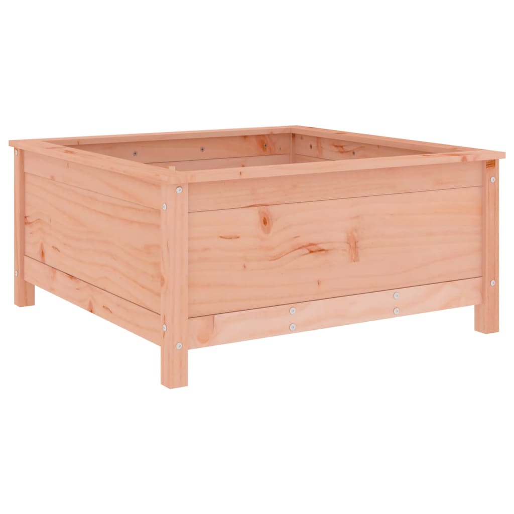 Pflanzkübel 82,5X82,5X39 Cm Massivholz Douglasie