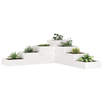 Garten-Pflanzgefäß 4-Stufig 106X104,5X36 Cm Massivholz Douglasie