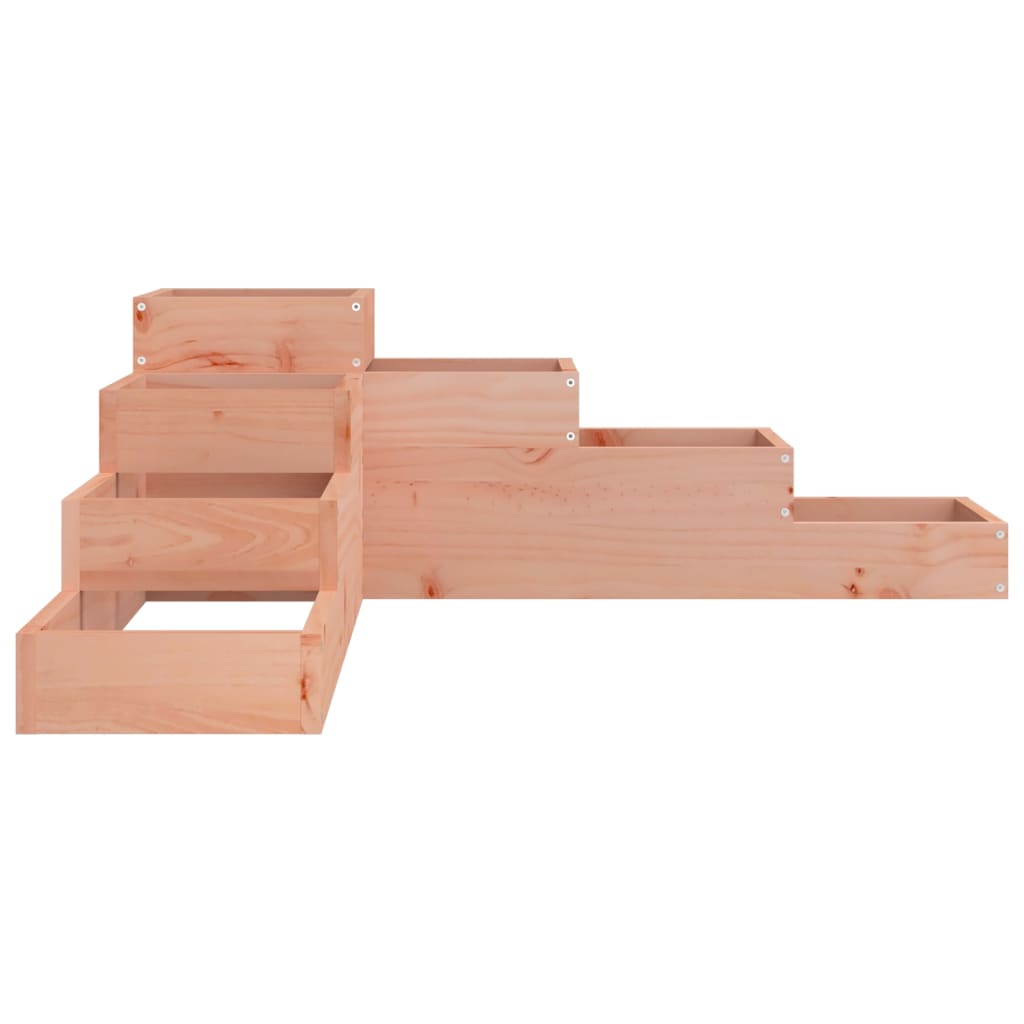 Garten-Pflanzgefäß 4-Stufig 106X104,5X36 Cm Massivholz Douglasie