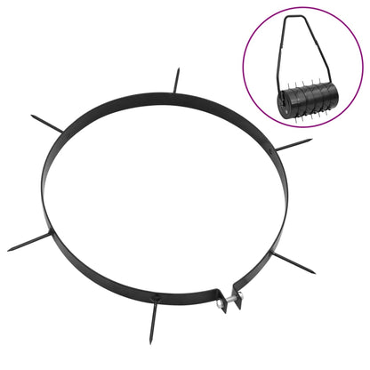 Rasenlüfter Für Gartenwalze 5 Stk. Mit Spikes Ø 30 Cm Eisen
