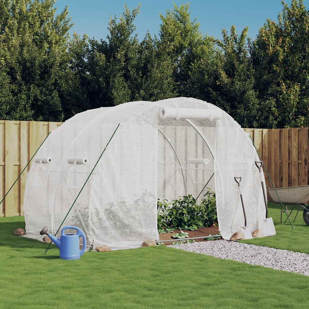 Gewächshaus Mit Stahlrahmen 42 M² 14X3X2 M