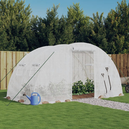 Gewächshaus Mit Stahlrahmen 72 M² 18X4X2 M