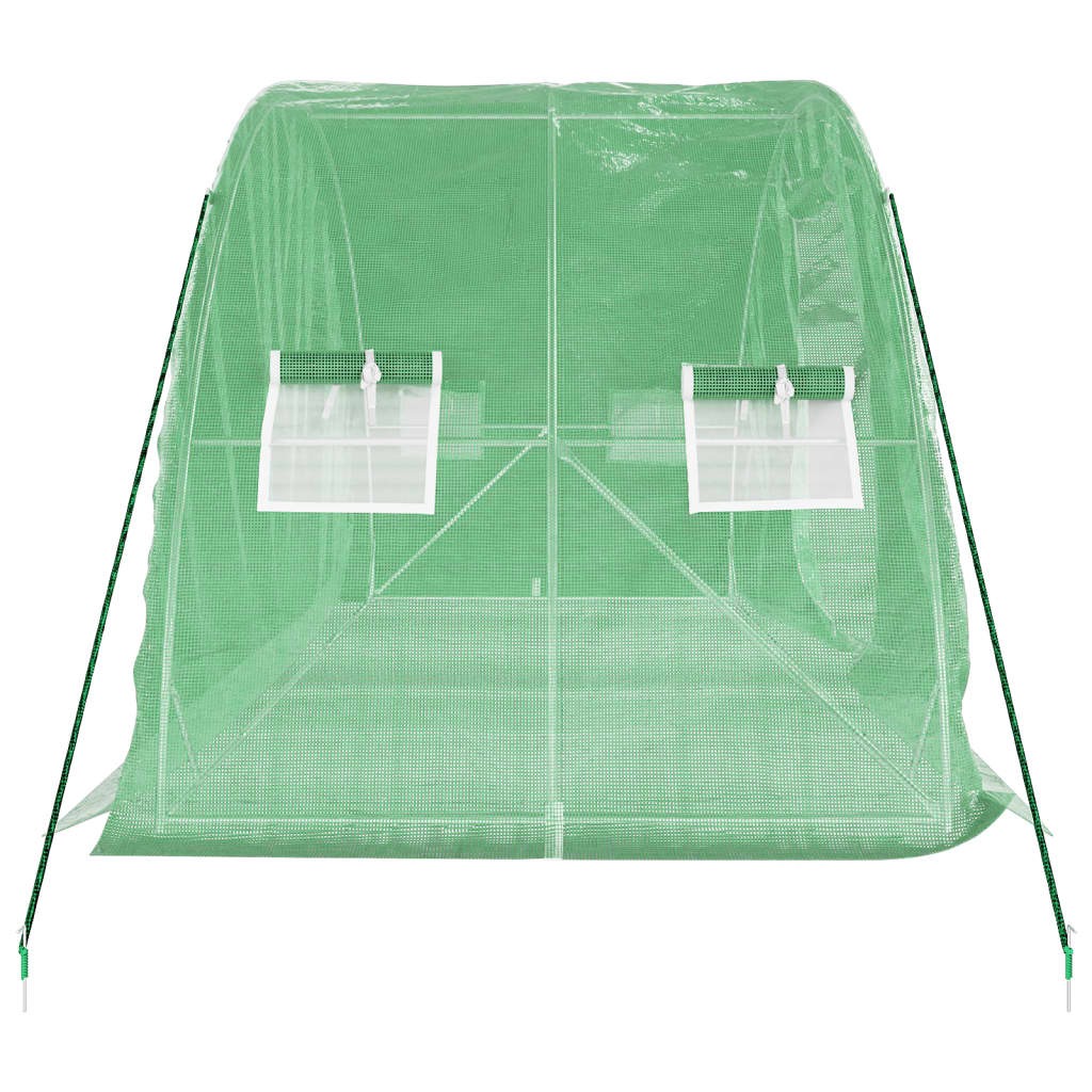 Gewächshaus Mit Stahlrahmen 10 M² 5X2X2,3 M