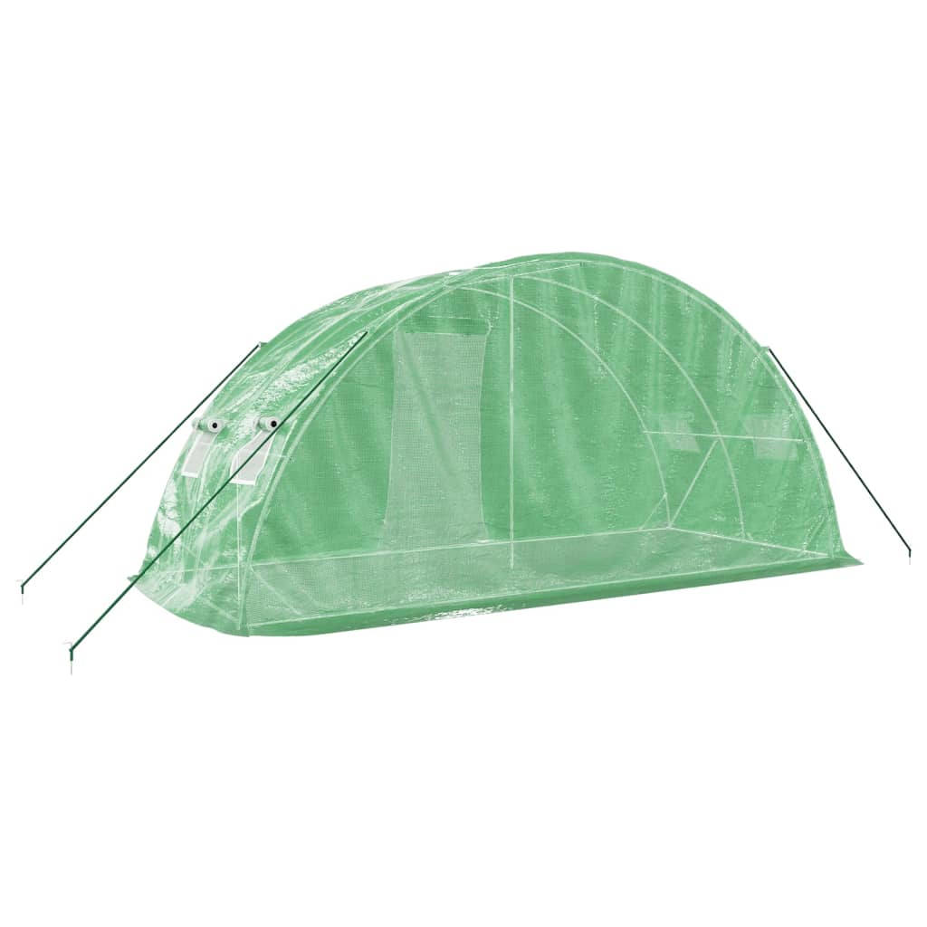 Gewächshaus Mit Stahlrahmen 10 M² 5X2X2,3 M