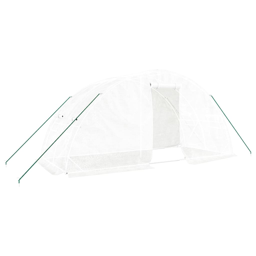 Gewächshaus Mit Stahlrahmen 10 M² 5X2X2,3 M