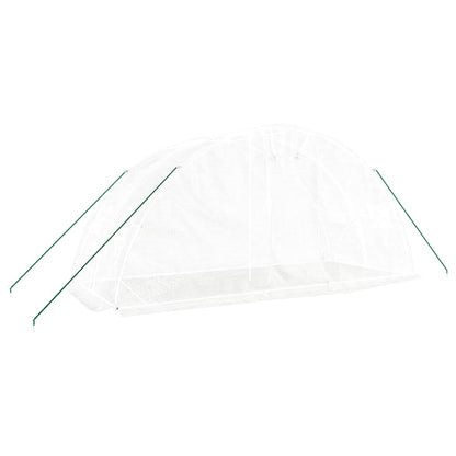 Gewächshaus Mit Stahlrahmen 10 M² 5X2X2,3 M