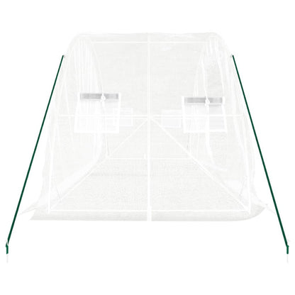 Gewächshaus Mit Stahlrahmen 10 M² 5X2X2,3 M