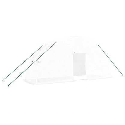 Gewächshaus Mit Stahlrahmen 12 M² 6X2X2,85 M