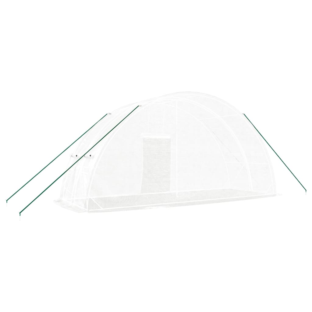 Gewächshaus Mit Stahlrahmen 12 M² 6X2X2,85 M