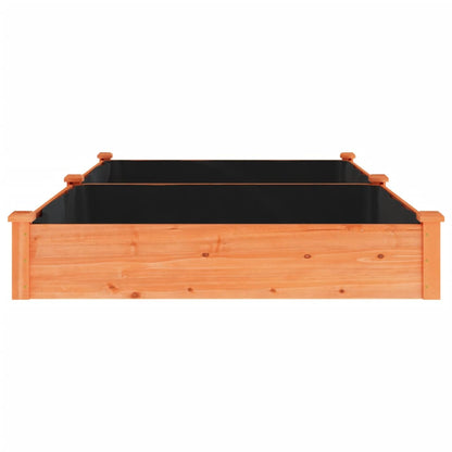 Hochbeet Mit Einsatz 240X120X25 Cm Massivholz Tanne