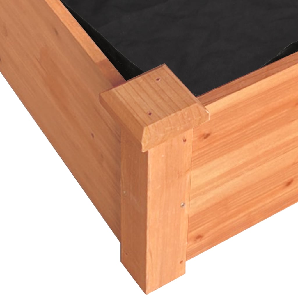 Hochbeet Mit Einsatz 240X120X25 Cm Massivholz Tanne