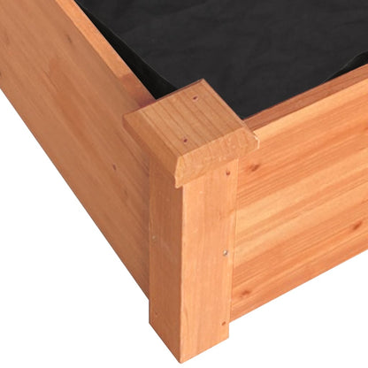 Hochbeet Mit Einsatz 240X120X25 Cm Massivholz Tanne