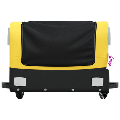 Fahrradanhänger Schwarz Und 30 Kg Eisen