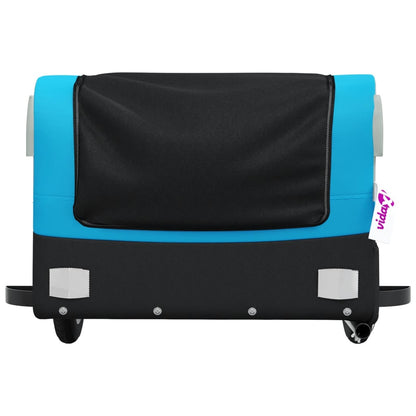 Fahrradanhänger Schwarz Und 30 Kg Eisen