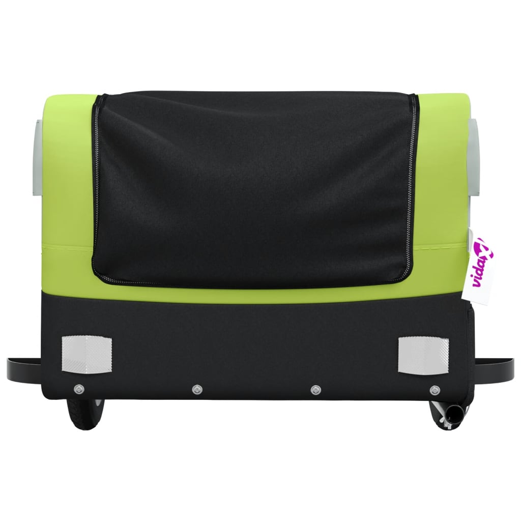 Fahrradanhänger Schwarz Und 30 Kg Eisen