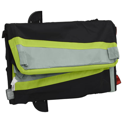 Fahrradanhänger Schwarz Und 30 Kg Eisen