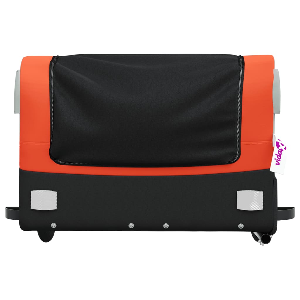 Fahrradanhänger Schwarz Und 45 Kg Eisen
