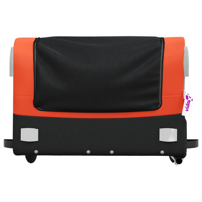 Fahrradanhänger Schwarz Und 45 Kg Eisen