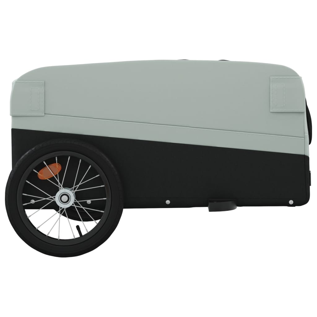 Fahrradanhänger Schwarz Und 45 Kg Eisen