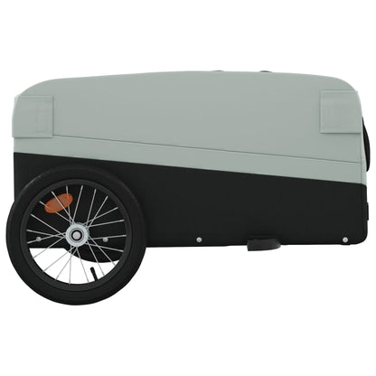 Fahrradanhänger Schwarz Und 45 Kg Eisen
