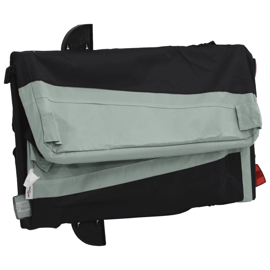 Fahrradanhänger Schwarz Und 45 Kg Eisen