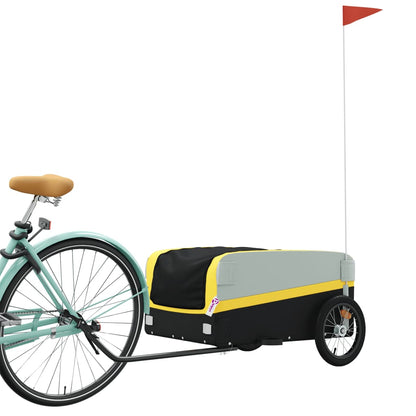 Fahrradanhänger Schwarz Und 45 Kg Eisen