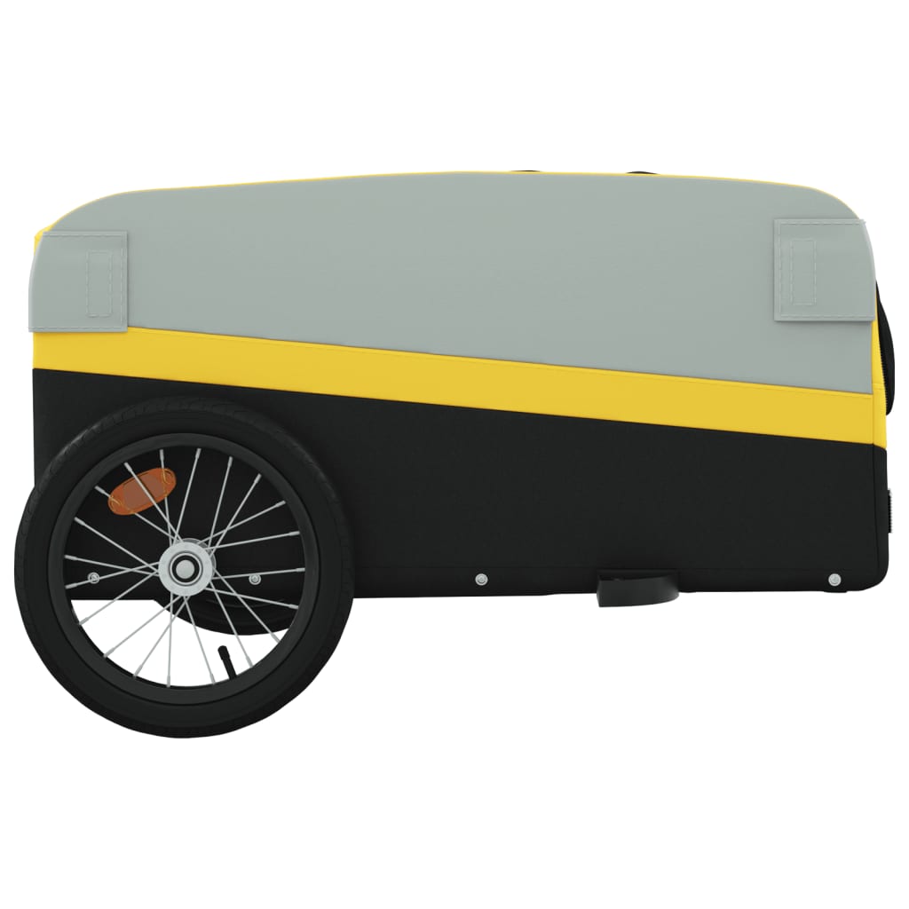 Fahrradanhänger Schwarz Und 45 Kg Eisen