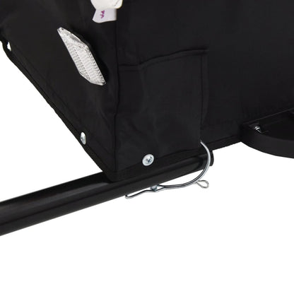 Fahrradanhänger Schwarz Und 45 Kg Eisen