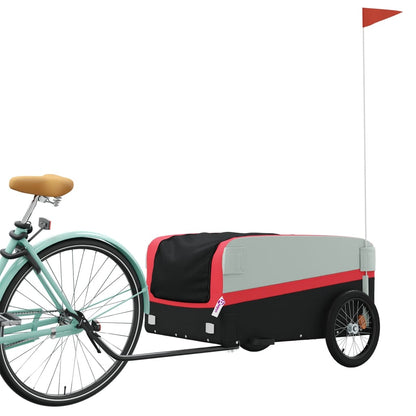 Fahrradanhänger Schwarz Und 45 Kg Eisen