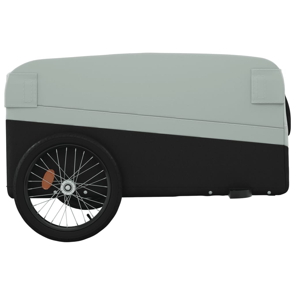 Fahrradanhänger Schwarz Und 45 Kg Eisen